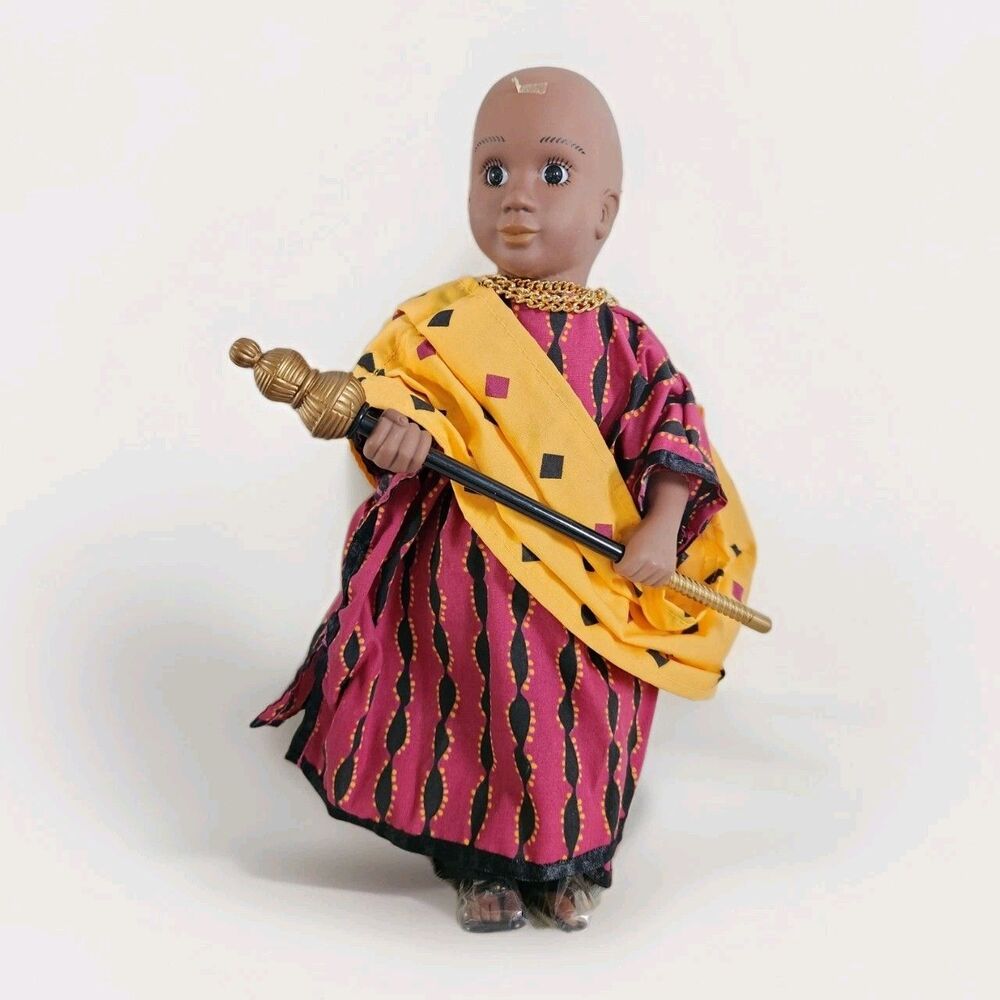 NWD Georgetown Collection 14" Carl Massey Doll Africa Artist Series NO HAT